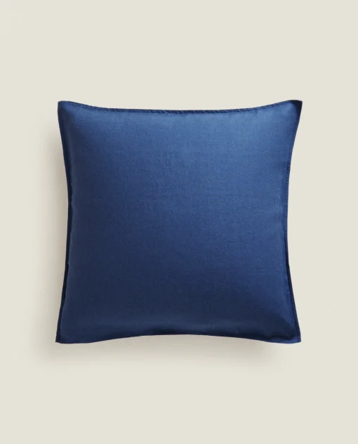 Pillowcases*ZARA Home (140 Gsm) Linen Pillowcase Blue