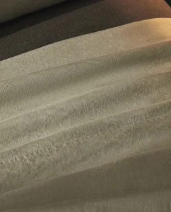 Flat Sheets*ZARA Home (140 Gsm) Washed Linen Flat Sheet Middle Grey