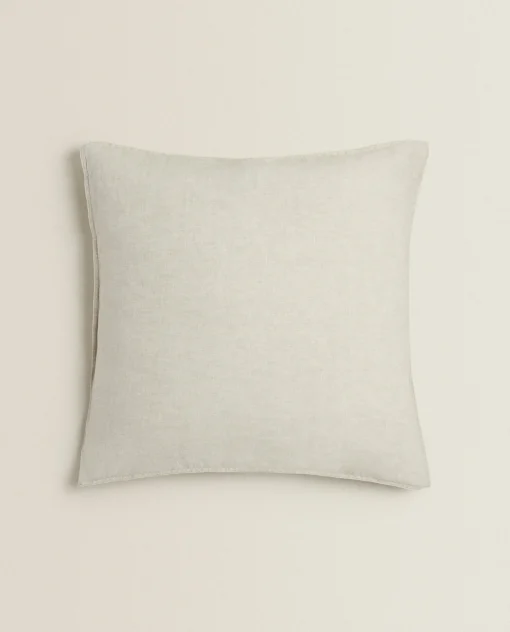 Pillowcases*ZARA Home (160 Gsm) Washed Linen Pillowcase Natural Colour