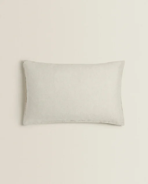 Pillowcases*ZARA Home (160 Gsm) Washed Linen Pillowcase Natural Colour