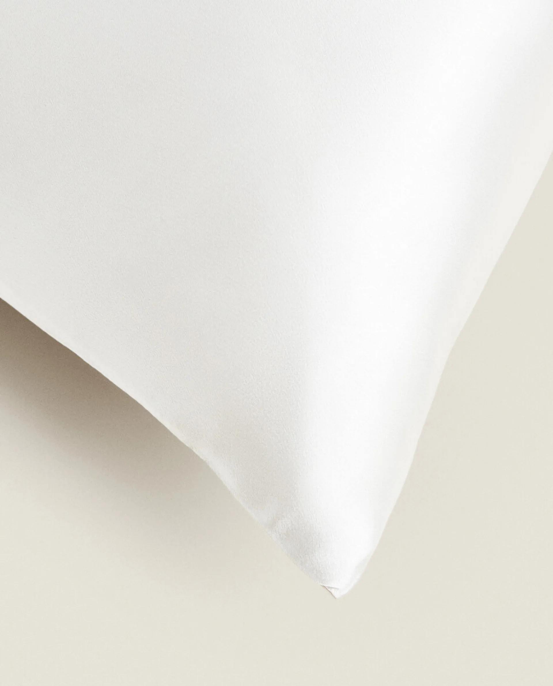 Pillowcases*ZARA Home 100% Mulberry Silk Pillowcase Oyster White