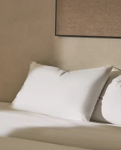 Pillowcases*ZARA Home (180 Thread Count) Cotton Percale Pillowcase White