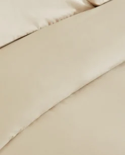 Fitted Sheets*ZARA Home (300 Thread Count) Cotton Percale Fitted Sheet Beige
