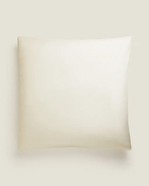 Pillowcases*ZARA Home (180 Thread Count) Cotton Percale Pillowcase Oyster White