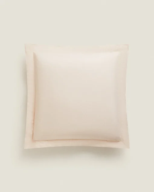 Pillowcases*ZARA Home (180 Thread Count) Cotton Percale Pillowcase Peach