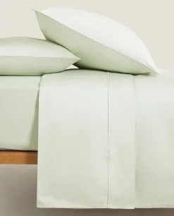 Duvet Covers*ZARA Home (500 Thread Count) Sateen Duvet Cover Green