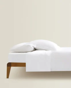 Fitted Sheets*ZARA Home (300 Thread Count) Sateen Fitted Sheet Blanco