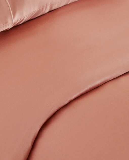 Fitted Sheets*ZARA Home (300 Thread Count) Sateen Fitted Sheet Rosa