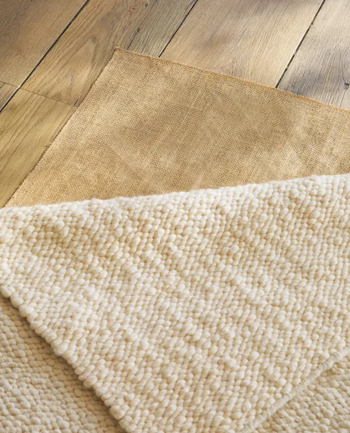 Solid*ZARA Home Anti-Slip For Rugs Natural Colour