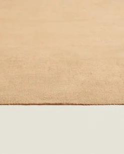 Solid*ZARA Home Anti-Slip For Rugs Natural Colour