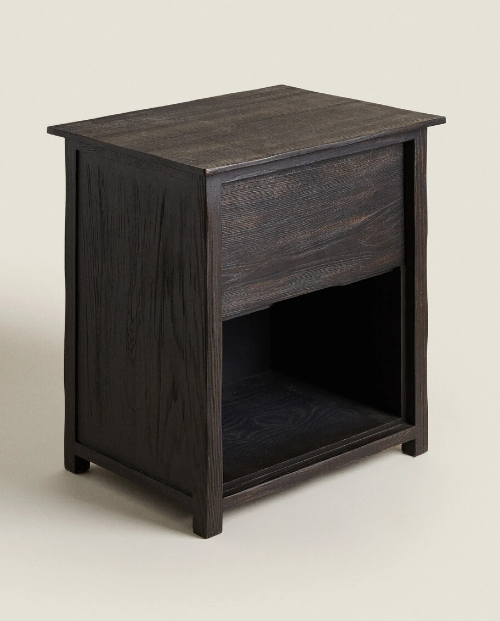Bedside/Occasional Tables*ZARA Home Ash Bedside Table Black