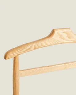 Dressing Room*ZARA Home Ash Wood Valet Stand Natural Colour