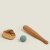 Playing*ZARA Home Baseball Toy Set Multicolored