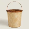 Baskets*ZARA Home Basket With Handle Natural Colour