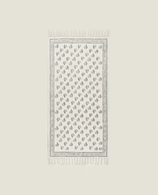 Decorative*ZARA Home Block Print Rug Multicolored