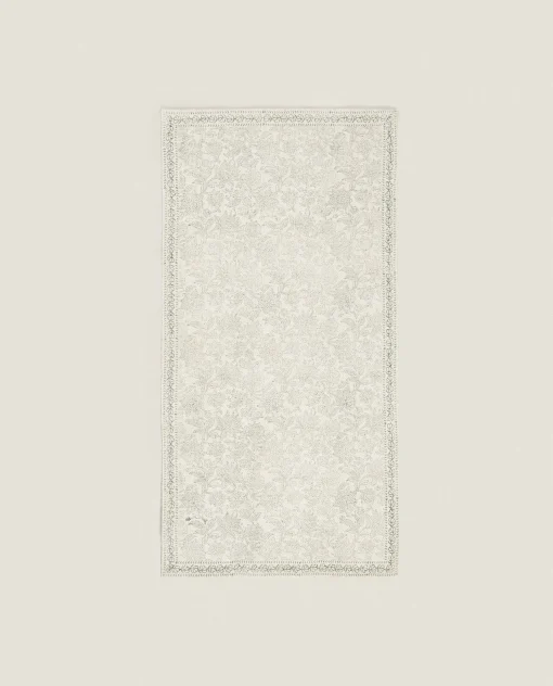 Decorative*ZARA Home Block Print Rug Multicolored