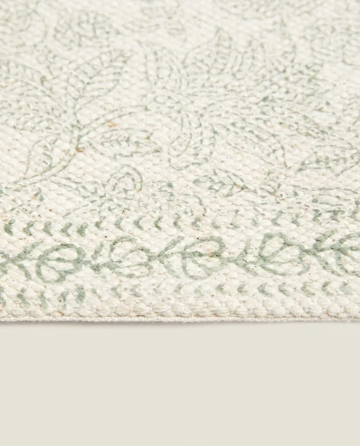 Decorative*ZARA Home Block Print Rug Multicolored