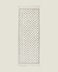 Decorative*ZARA Home Block Print Rug Multicolored