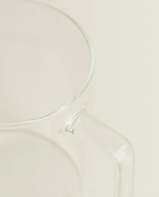 Mugs*ZARA Home Borosilicate Glass Mug Transparent