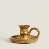 Candlesticks And Tealight Holders*ZARA Home Ceramic Candleholder Green
