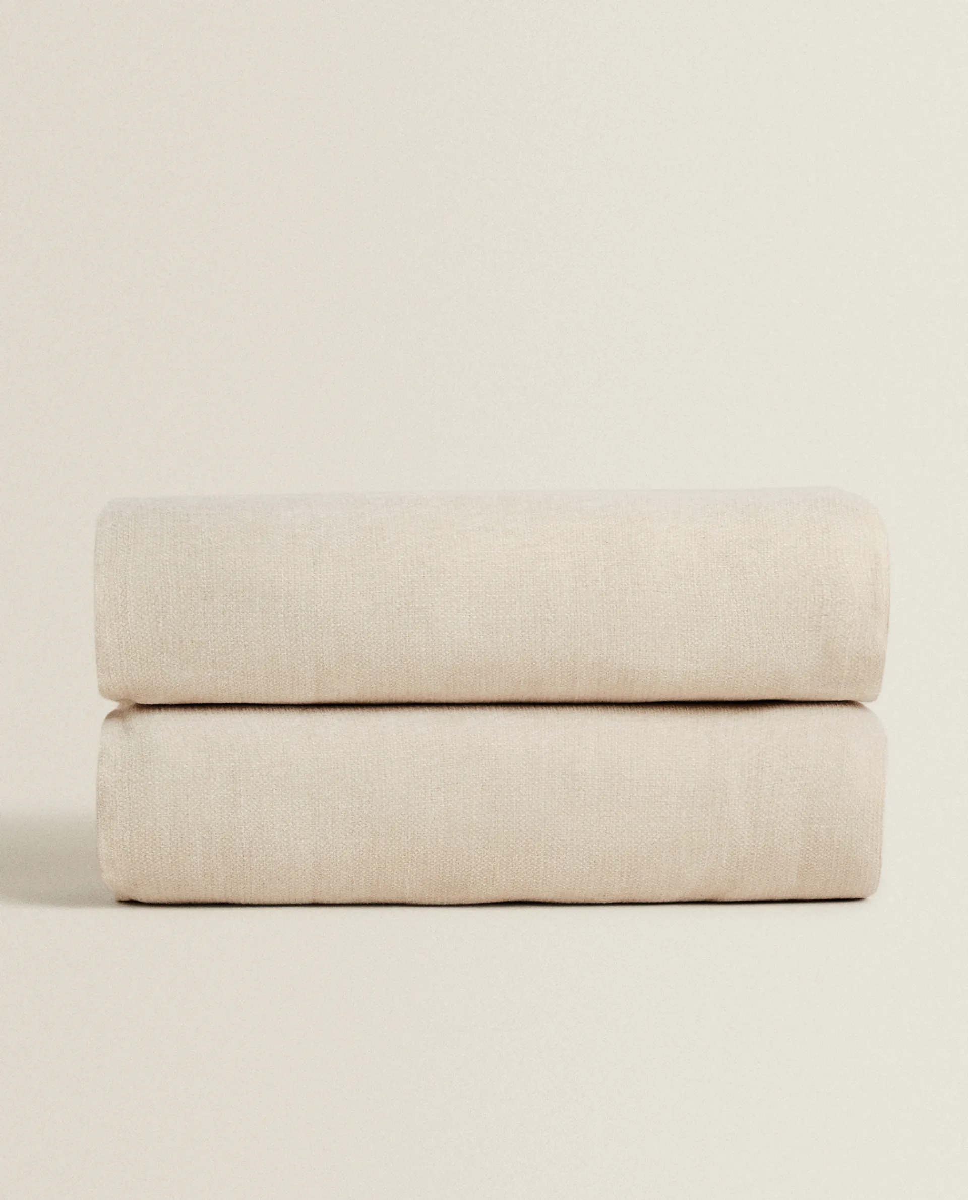 Blankets*ZARA Home Chenille Blanket Natural Colour
