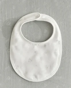 Accessories*ZARA Home Chiffon Clover Bib White