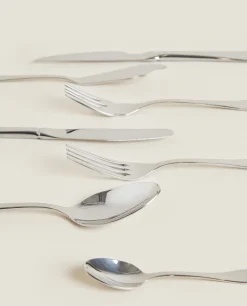Cutlery*ZARA Home Classic Coffee Spoon Steel Grey