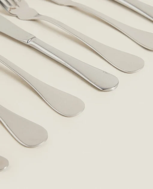 Cutlery*ZARA Home Classic Dessert Fork Steel Grey