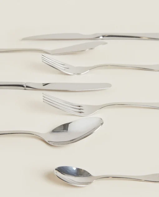 Cutlery*ZARA Home Classic Dessert Fork Steel Grey