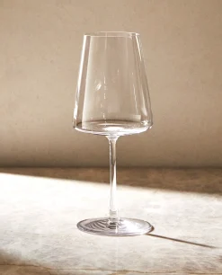 Glasses And Flutes*ZARA Home Conical Crystalline Wine Glass Transparent