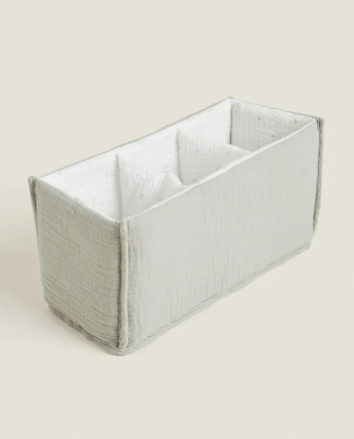 Accessories*ZARA Home Cotton Clover Organizer Grey