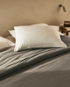 Duvet Covers*ZARA Home Cotton Jersey Duvet Cover Green