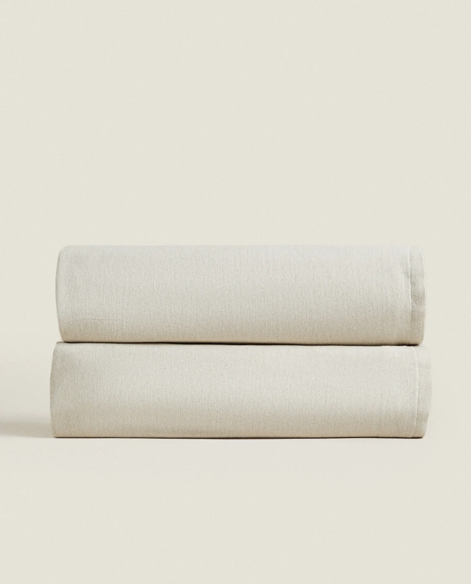 Blankets*ZARA Home Cotton Multi-Purpose Blanket Natural Colour