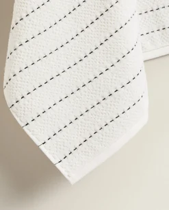 Kitchen Towels, Aprons And Bags*ZARA Home Cotton Terrycloth Dish Towel White
