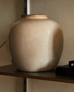 Vases*ZARA Home Crackled Vase White
