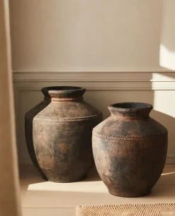 Vases*ZARA Home Decorative Pot Grey