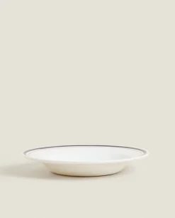Soup Plates*ZARA Home Double Rim Soup Plate Blue