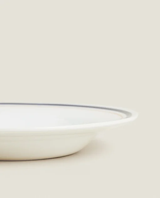 Soup Plates*ZARA Home Double Rim Soup Plate Blue