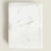 Mealtime*ZARA Home Duck Muslin Cloth (Pack Of 3) Oyster White