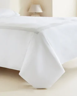 Duvet Covers*ZARA Home Duvet Cover With Linen Border White