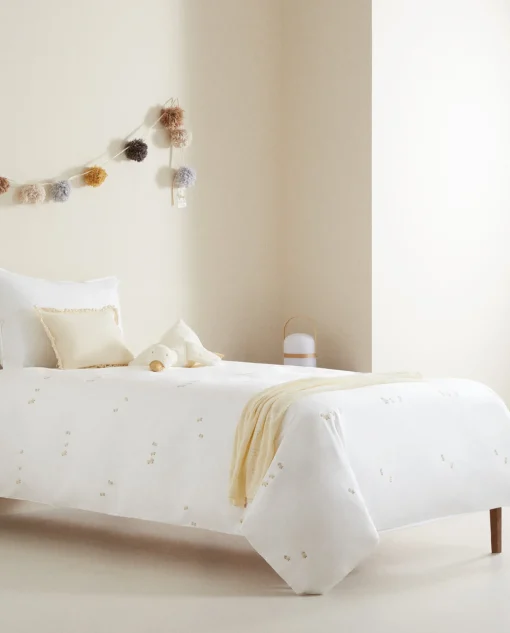 Duvet Covers*ZARA Home Embroidered Duvet Cover Yellow