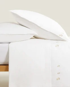 Duvet Covers*ZARA Home Embroidered Duvet Cover Yellow