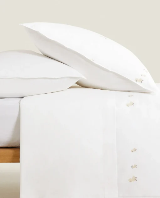Duvet Covers*ZARA Home Embroidered Duvet Cover Yellow