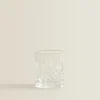 Tumblers*ZARA Home Engraved Crystalline Shot Glass Transparent