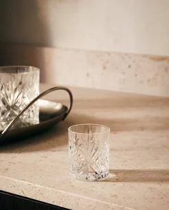 Tumblers*ZARA Home Engraved Crystalline Shot Glass Transparent