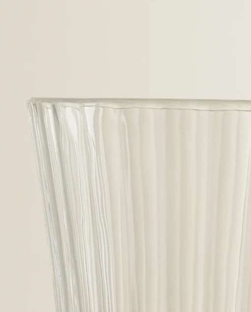 Glasses And Flutes*ZARA Home Engraved Crystalline Wine Glass Transparent