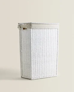 Laundry Care*ZARA Home Fabric-Lined Laundry Hamper White