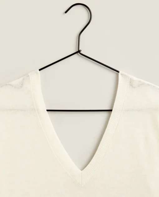 Cashmere*ZARA Home Fine Cashmere Sweater Cream