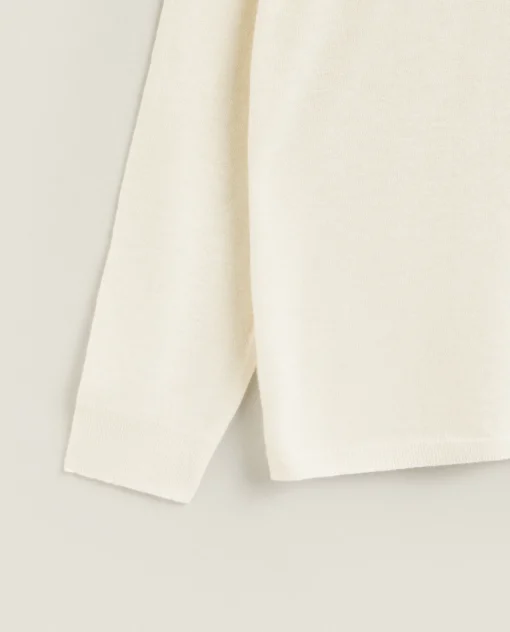 Cashmere*ZARA Home Fine Cashmere Sweater Cream