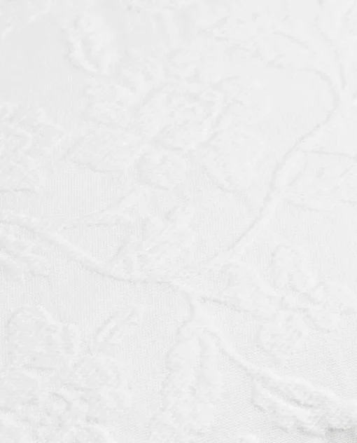 Bedspreads*ZARA Home Floral Embroidered Throw Pillow White